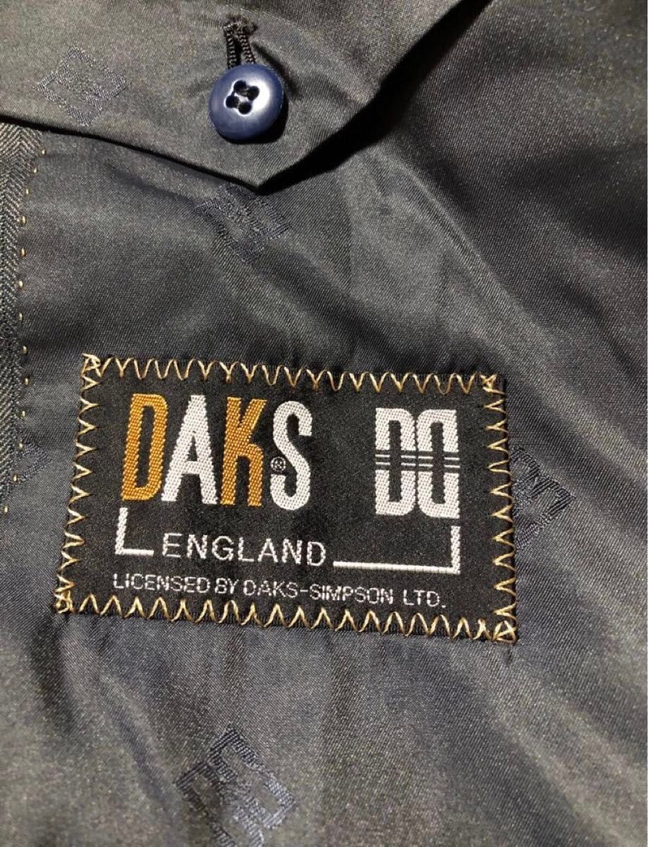 ☆《DAKS》グレーストライプ　ちょっと大きめスーツ　98AB6 