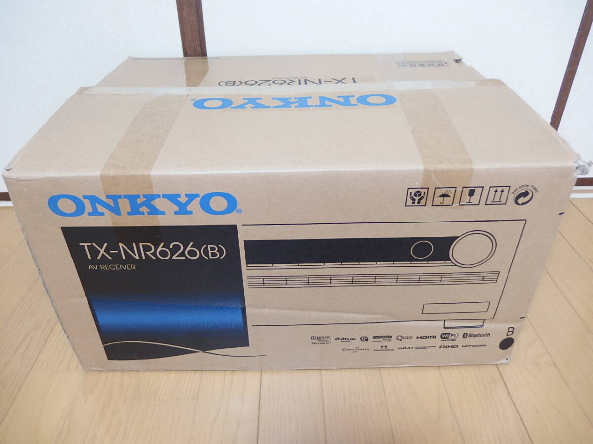 〔新同〕ONKYO 7.1ch対応 AVレシーバー TX-NR626