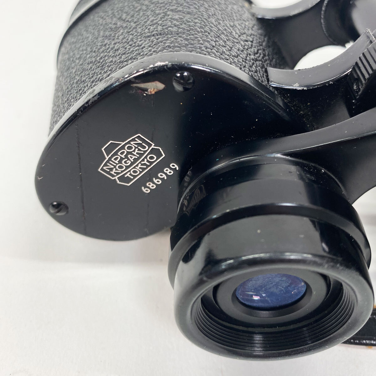 Nikon ニコン プリズム 双眼鏡 専用ケース付き BINOCULARS Feather-weight 9×35A 昭和レトロ コレクション 年代物 中古品 現状品 nn0101_画像7
