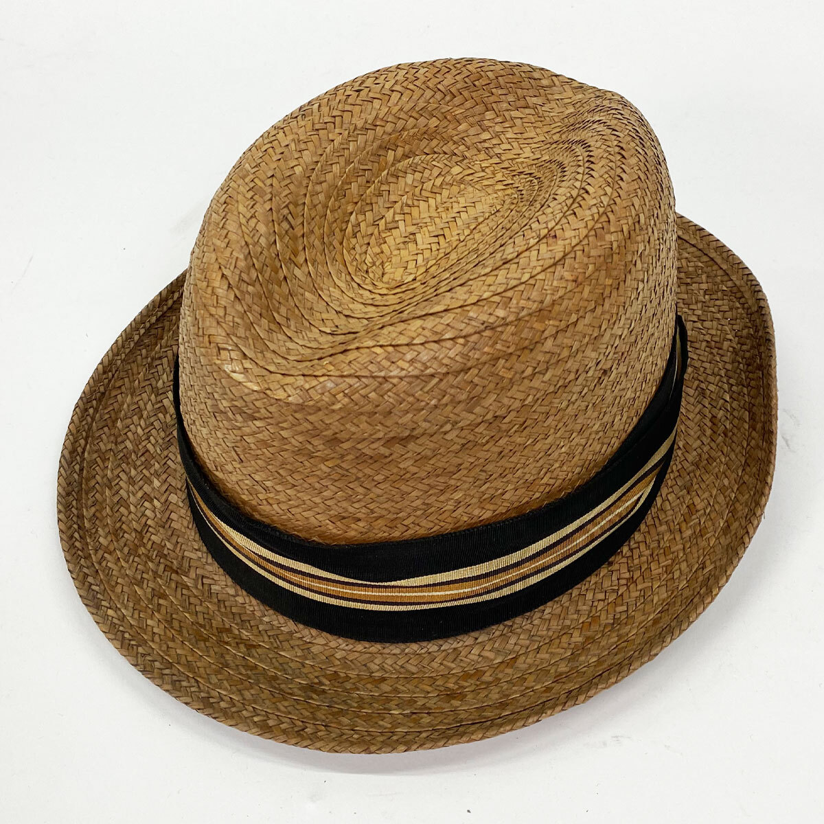 ハット 5着セット 中折れ ハット 麦わら ストローハット ウール STETSON 古着 リユース 中古品 現状品 nn0101の画像6