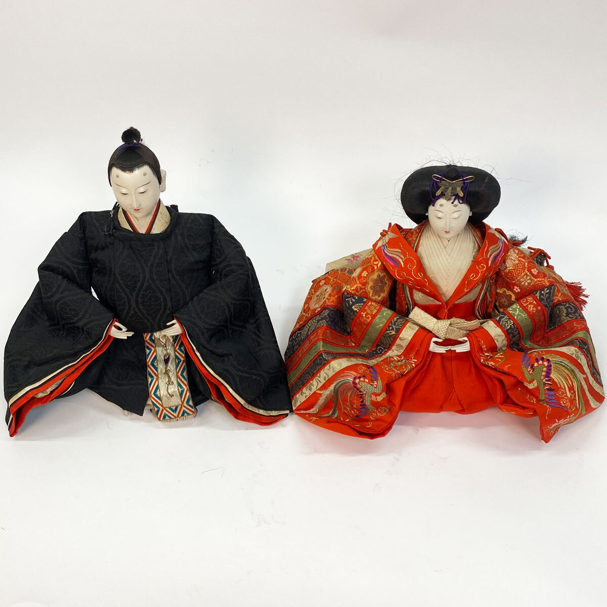 京都 丸平 大木平蔵 雛人形 日本人形 年代物 伝統工芸品 アンティーク 現状品 中古品 nn0101の画像1