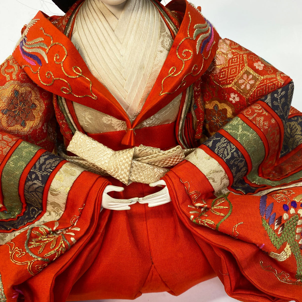 京都 丸平 大木平蔵 雛人形 日本人形 年代物 伝統工芸品 アンティーク 現状品 中古品 nn0101の画像9