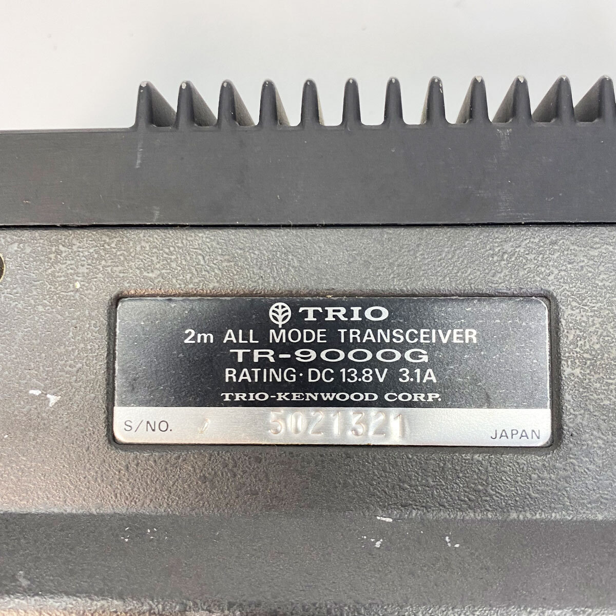  Trio TRIO 2m ALL TRANSCEIVER приемопередатчик TR-9000G рация радиолюбительская связь текущее состояние товар б/у товар nn0101