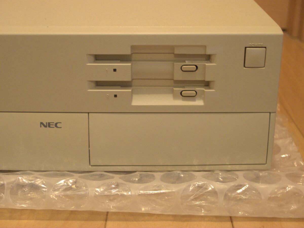 ■メンテナンス済■PC-9801 BA3 + 元箱 + キーボード + SCSI + RAM 7MB + HDD CF化(2GB) + 電池新品交換_画像4