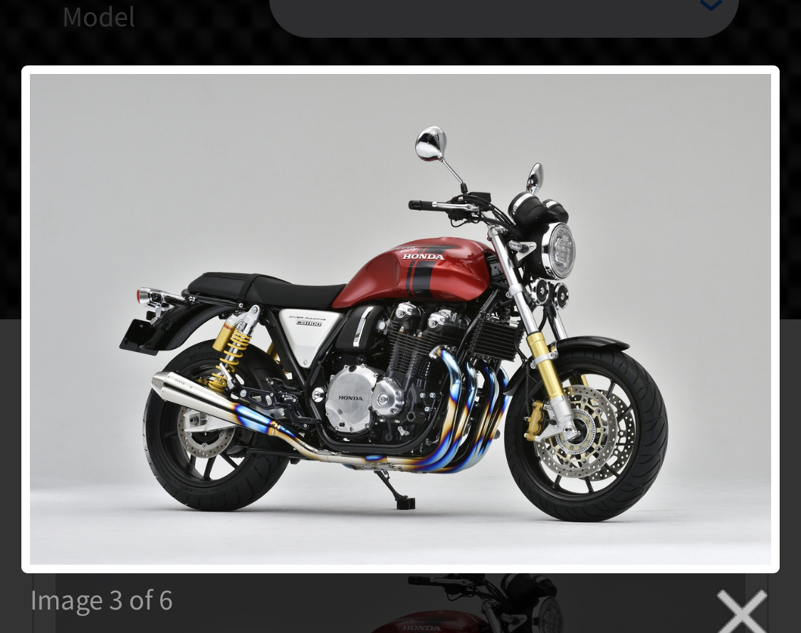 CB1100RS SC65 OVER RACING オーバーレーシング  4-2 フルチタンメガホンマフラー (製品番号 25-182-11)の画像1