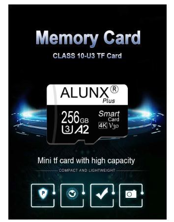 送料無料　未使用品　MicroSDカード 64GB ALUNX　クラス10　H2testw テスト_画像2