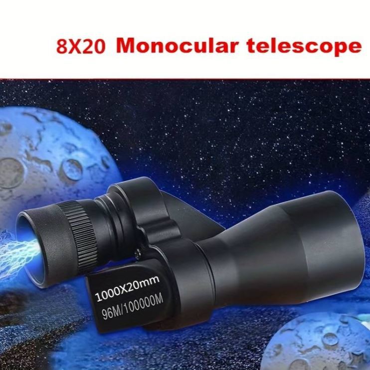  free shipping unused goods 8X20 8 times telescope monocle pocket Mini outdoors portable fishing hunting camp mountain climbing for 