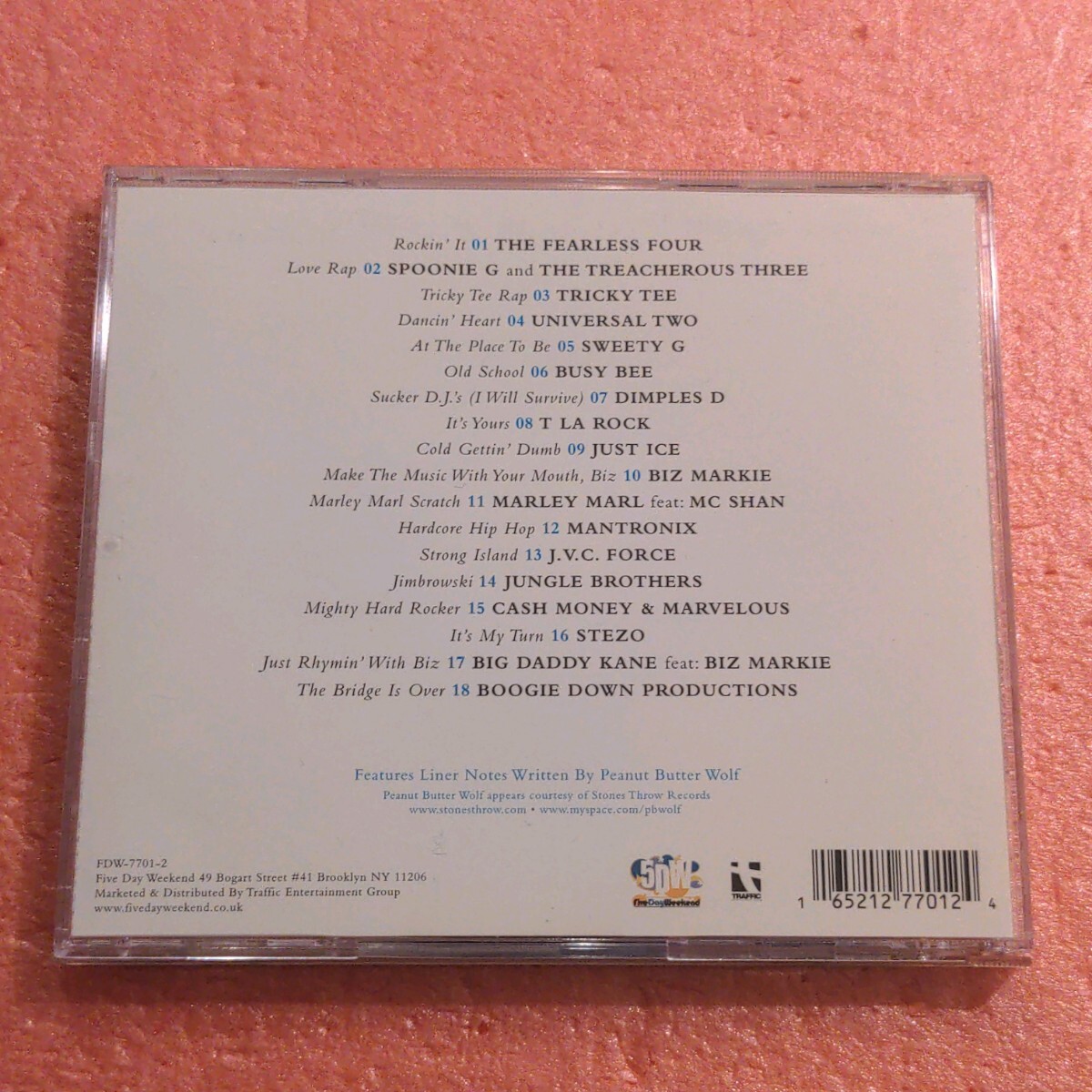 CD Peanut Butter Wolf 45 Live: A Classic Rap Mix ピーナッツ バター ウルフ_画像3