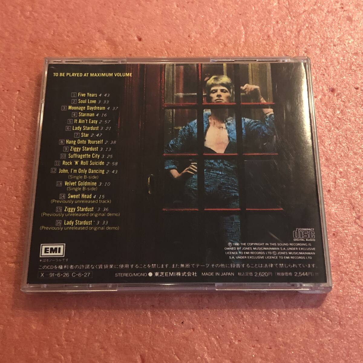 CD 国内盤 帯付 デビット ボウイ ジギー スターダスト David Bowie The Rise And Fall Of Ziggy Stardust And The Spiders From Mars_画像3