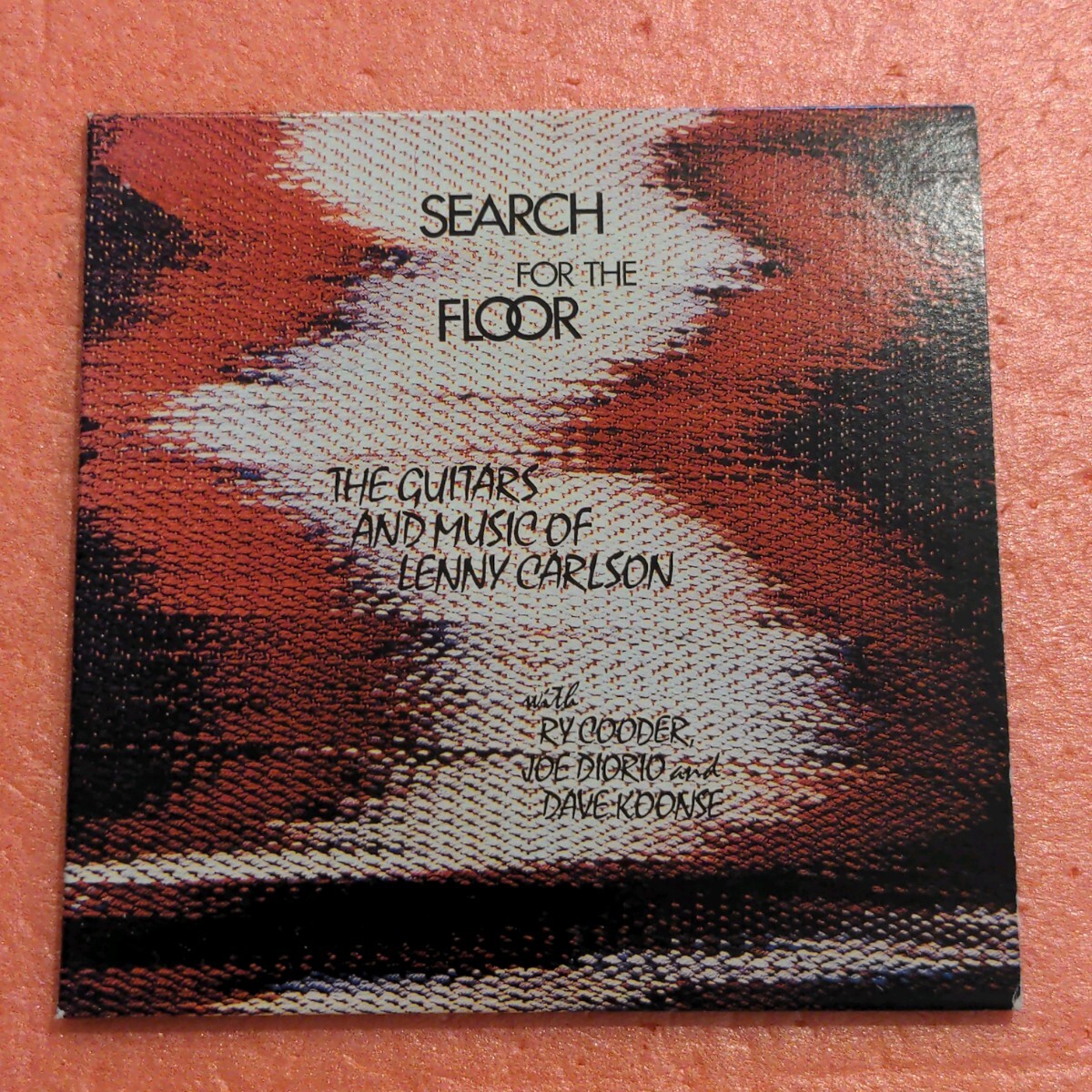 CD 国内盤 レニー カールスン フィーチャリング ライ クーダー サーチ フォー ザ フロアー LENNY CARLSON RY COODER SEARCH FOR THE FLOOR_画像1