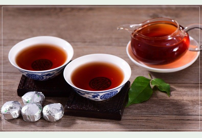 中国小沱茶　茉莉花ジャスミンプーアル茶10包