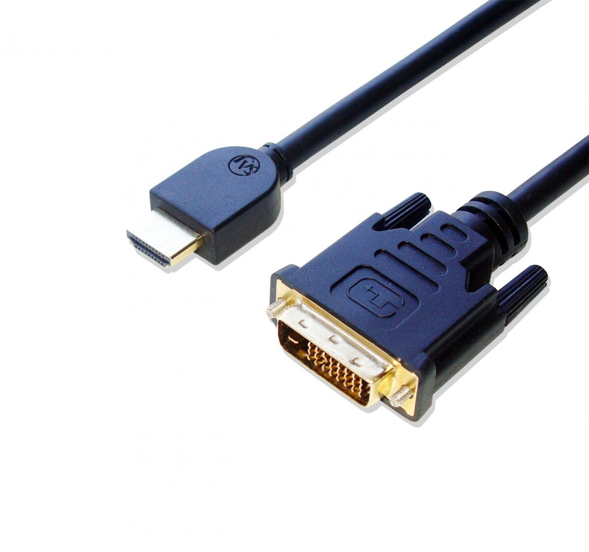 HDMI DVI 変換ケーブル 2m_画像1