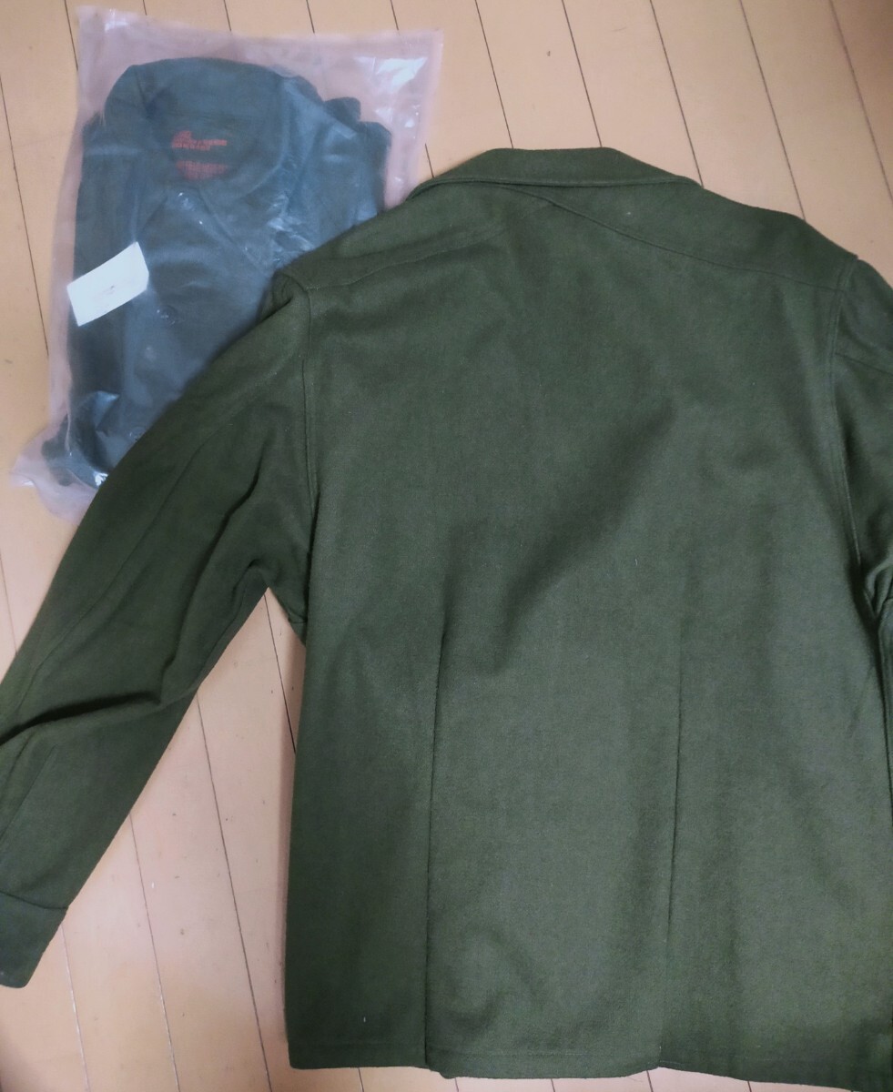 米軍放出 ウールジャケット Lサイズ デッドストック 未開封 ヴィンテージの画像3