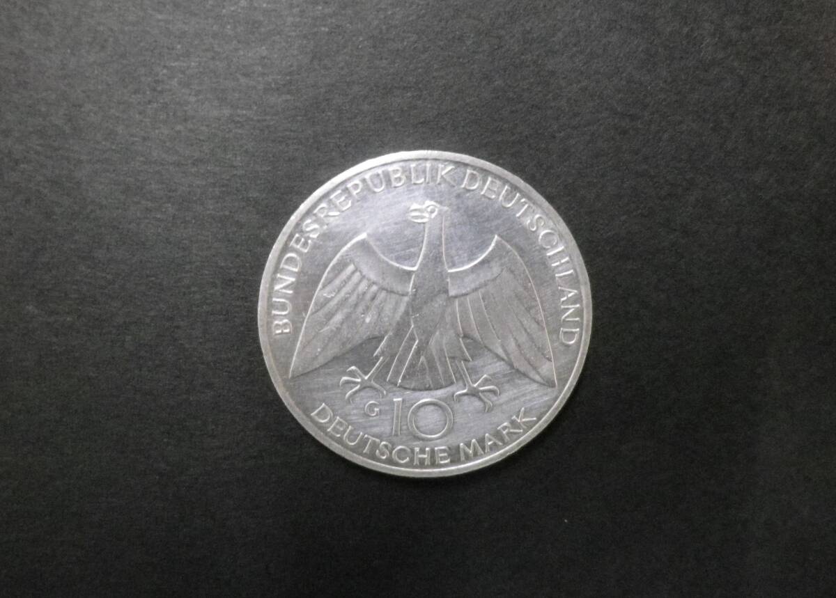 1972 ドイツ ミュンヘンオリンピック 10マルク銀貨_画像2
