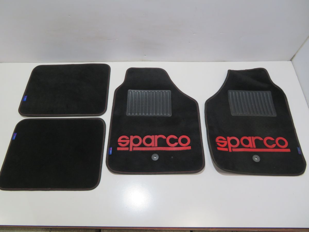 24-3-15　　　　【　スパルコ　SPARCO　フロアマット　セット　】　_画像1