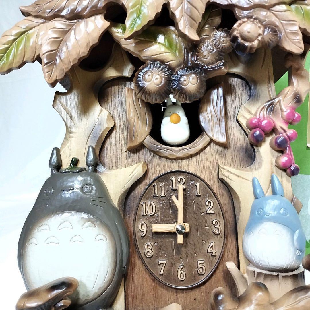 希少 新品 ジブリ となりのトトロ 限定品 掛け時計 RHYTHM 希少 新品 ジブリ となりのトトロ 限定品 掛け時計 RHYTHM