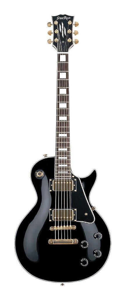 *GrassRoots G-LP-60C Black Lespaul custom type * new goods including carriage 