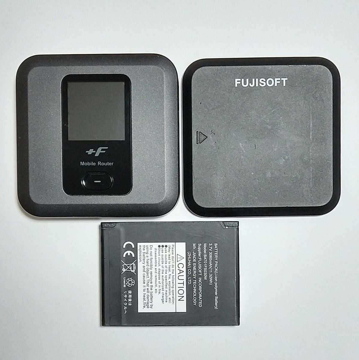 R2 FS030W（ブラック）モバイルルーター SIMフリー 中古 美品