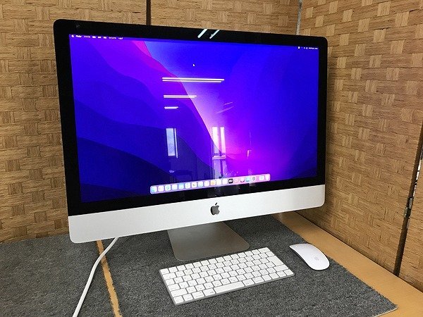 ANG19753世 Apple iMac A1419 2017年モデル 27インチ CPU i5 メモリ 16GB SSD 256 GB 直接お渡し歓迎_画像1