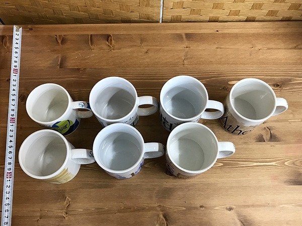 MVG32996小 ★美品★スターバックス マグカップ 7個 CITY MUG collector series 大阪・アテネ など まとめ 直接お渡し歓迎_画像7