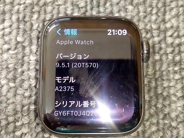 TMG32519相 Apple Watch GPS + Cellular Series 6 M06Y3J/A A2375 直接お渡し歓迎_画像2