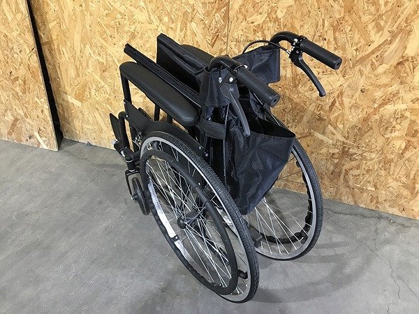CYG33710小 車椅子 メーカー・型番不明 直接お渡し歓迎_画像7