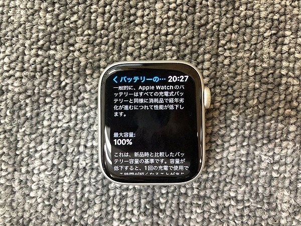TMK80944相 Apple Watch Series 5 Apple Watch GPS + Cellular 3G085J/A A2157 デモ機 直接お渡し歓迎_画像3