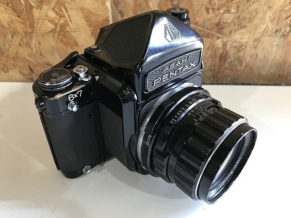 SYG30732相 ペンタックス フィルムカメラ 6x7 レンズ Super-Multi-Coated TAKUMAR 現状品 直接お渡し歓迎_画像4