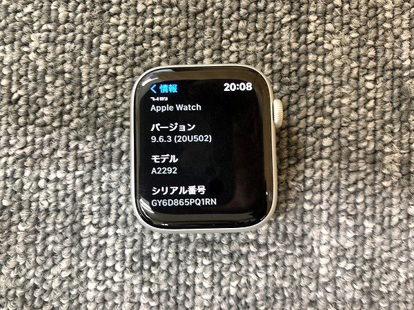 TMK80910相 Apple Watch Series 6 Apple Watch GPS 3H260J/A A2292 デモ機 直接お渡し歓迎_画像2