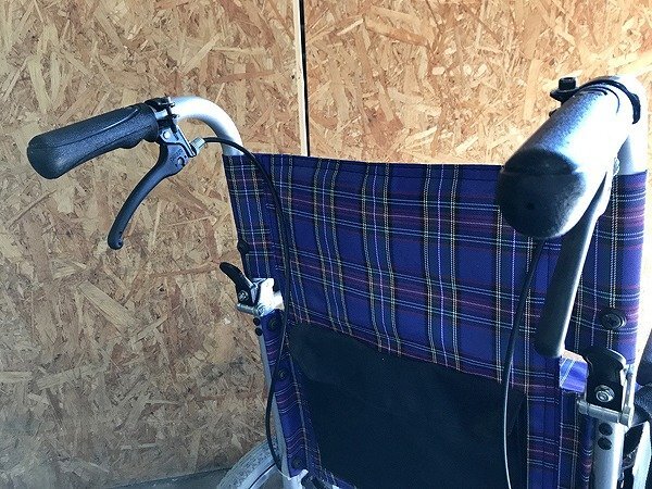 BYG32763大 カワムラサイクル 介護用車椅子 KAJ302SB 2016年製 直接お渡し歓迎の画像8