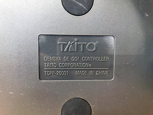 SNG29562大 TAITO 電車でGOコントローラーワンハンドルタイプ TCPP-20001 現状品 直接お渡し歓迎_画像5