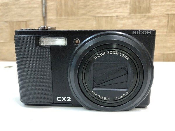 SUE93377大 RICOH デジタルカメラ CX2 ブラック 直接お渡し歓迎_画像4
