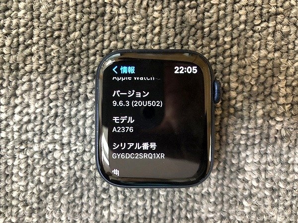 TMK80947相 Apple Watch Series 6 Apple Watch GPS + Cellular 3H321J/A A2376 デモ機 直接お渡し歓迎_画像2