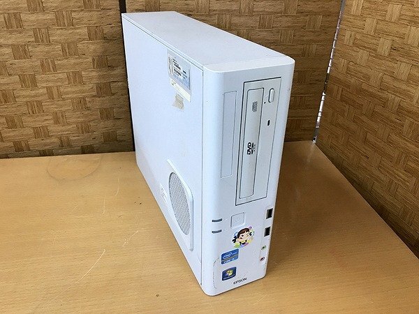 SMK390717相 EPSON デスクトップPC Endeavor AT990E-KD7 Core i5-2500 メモリ2GB HDD500GB 直接お渡し歓迎_画像1