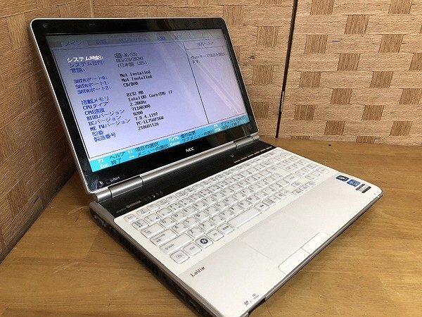 STG37013.NEC Note PC PC-LL750FS6W Core i7 memory 8GB HDD none Junk direct pick up welcome 