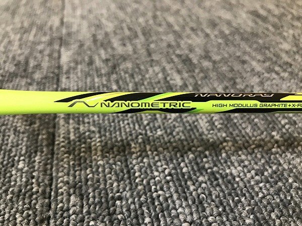 SVG36120大 ★未使用★ バドミントンラケット YONEX NANORAY Z-SPEED グリップテープ/ケース付き 直接お渡し歓迎_画像5