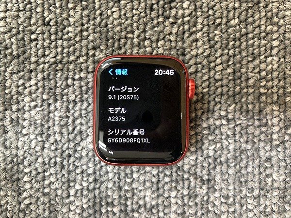 TMK80994相 Apple Watch Series 6 Apple Watch GPS + Cellular 3H296J/A A2375 デモ機 直接お渡し歓迎_画像2