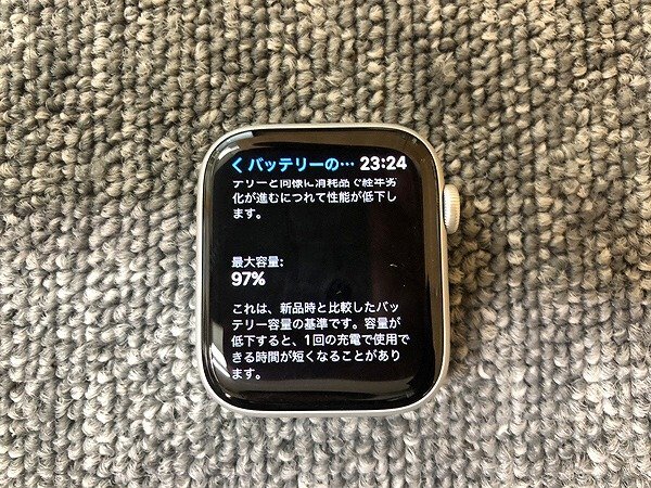 TMK80865相 Apple Watch Series 6 Apple Watch GPS 3H260J/A A2292 デモ機 直接お渡し歓迎_画像3