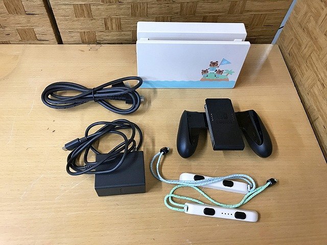 NMG37687厚 任天堂 ゲーム機 Nintendo Switch HAC-001 -01 あつまれどうぶつの森セット 直接お渡し歓迎の画像8