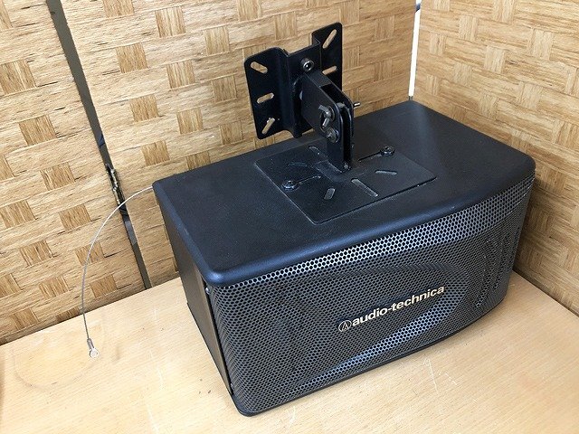 MAG39687相 audio technica カラオケスピーカー AT-KSP70B 右側のみ 直接お渡し歓迎の画像1