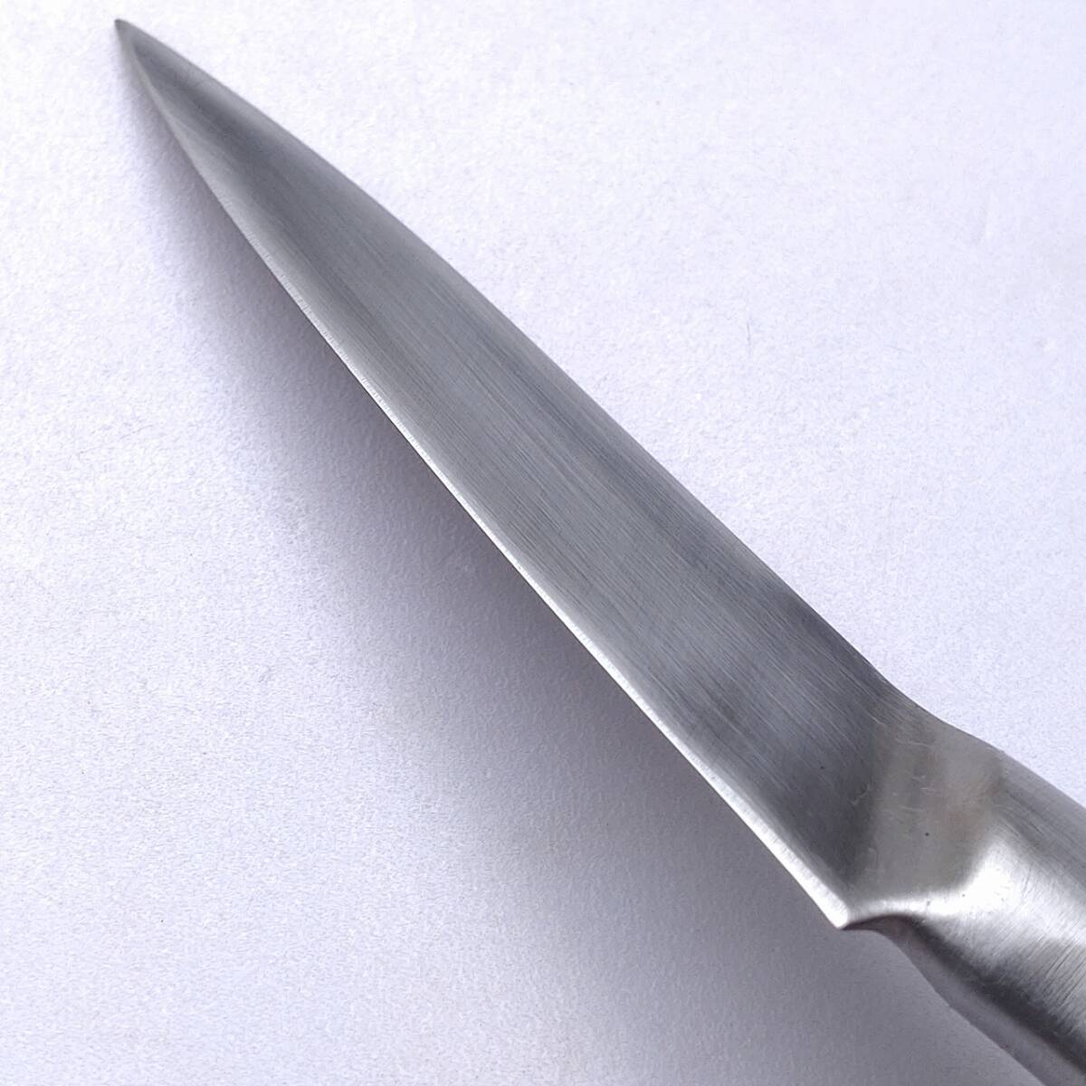 ぺティナイフ MVS 刃長約187㎜ 両刃 洋包丁 小型包丁 調理器具 刃物 【2198】_画像7
