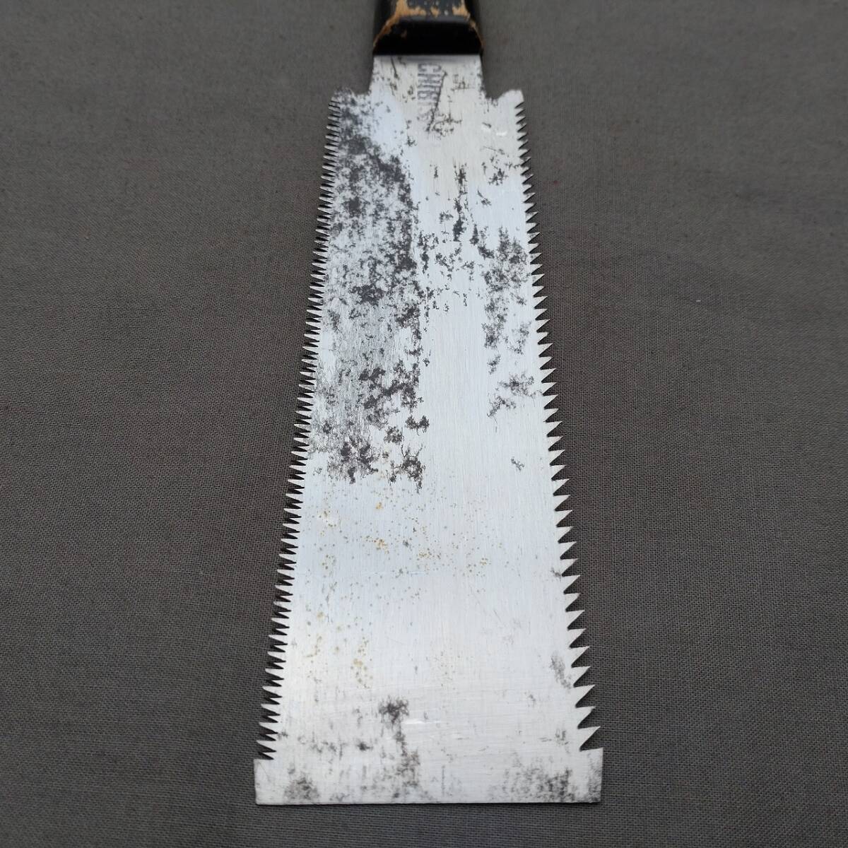 両刃鋸 刃渡り約160㎜ のこぎり ノコギリ 大工道具 工具 刃物 日本製 【2223】【b】_画像7