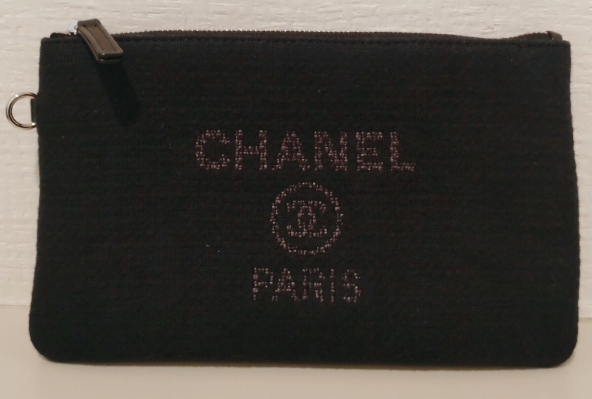 ☆２０２２年百貨店購入　シャネル　CHANEL　ドーヴィル　トートバッグ　２way　シルバー金具　中古　人気サイズ☆_画像9