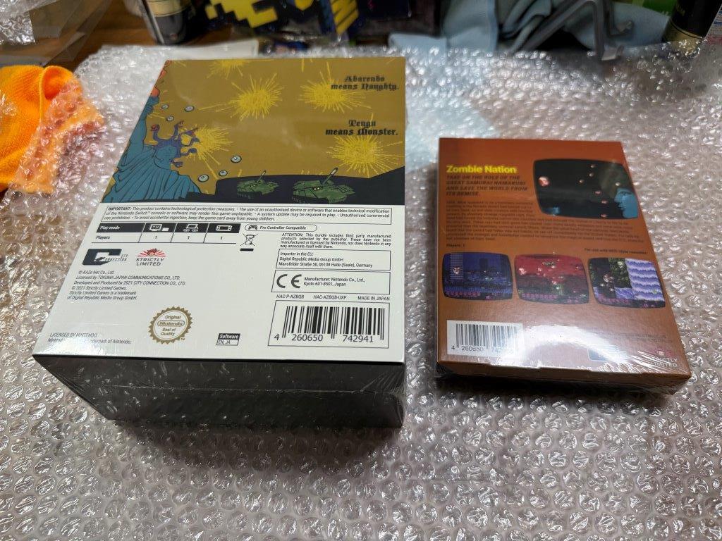 SW Abarenbou Tengu + Zombie Nation 暴れん坊天狗 ファミコン SW Abarenbou Tengu + Zombie Nation 暴れん坊天狗 ファミコン