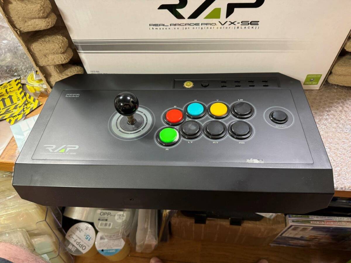 XBOX360 アーケードスティック RAP Pro VX SE amazon.co.jp限定 ブラック 完品 中古動作確認済 送料無料 同梱可