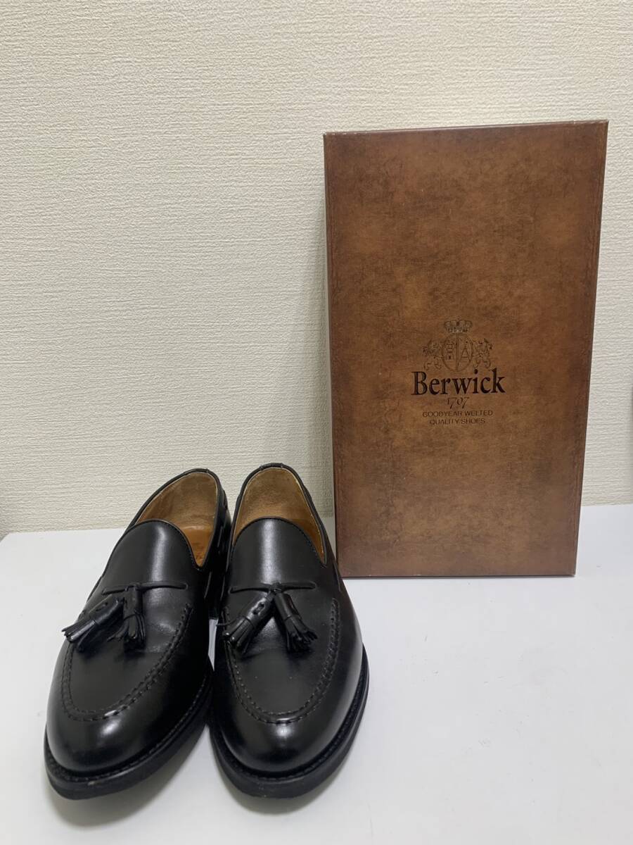 [SPM-3473]Berwick bar wik tassel Loafer 8491BCV1 25cm