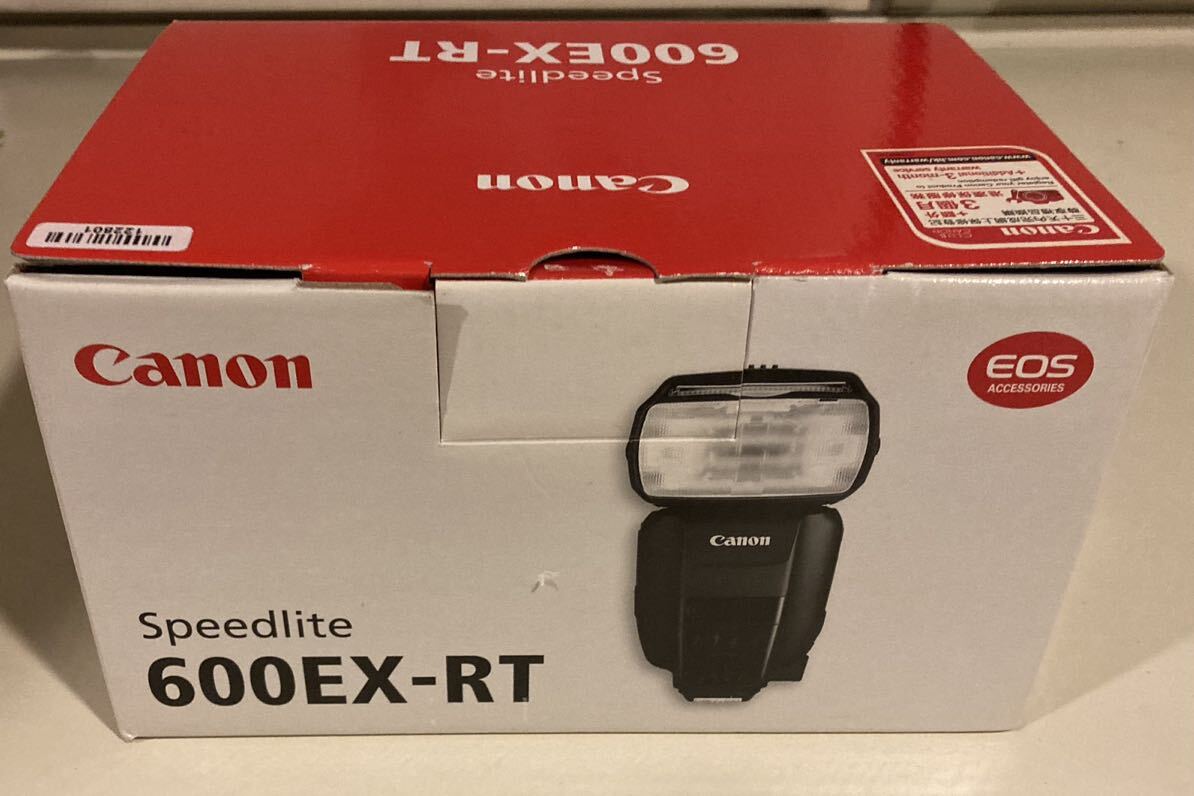 キヤノン 600EX-RT 空箱 Canon ストロボ_画像1
