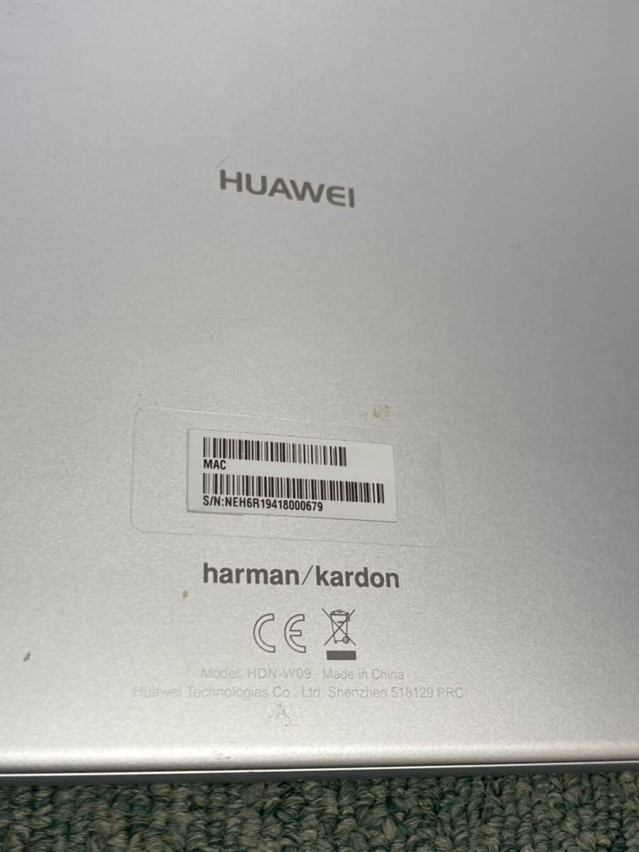 中古☆HDN-W09　HUAWEI　タブレット　sample機　Wi-Fiモデル（１０）タブレット本体_画像4