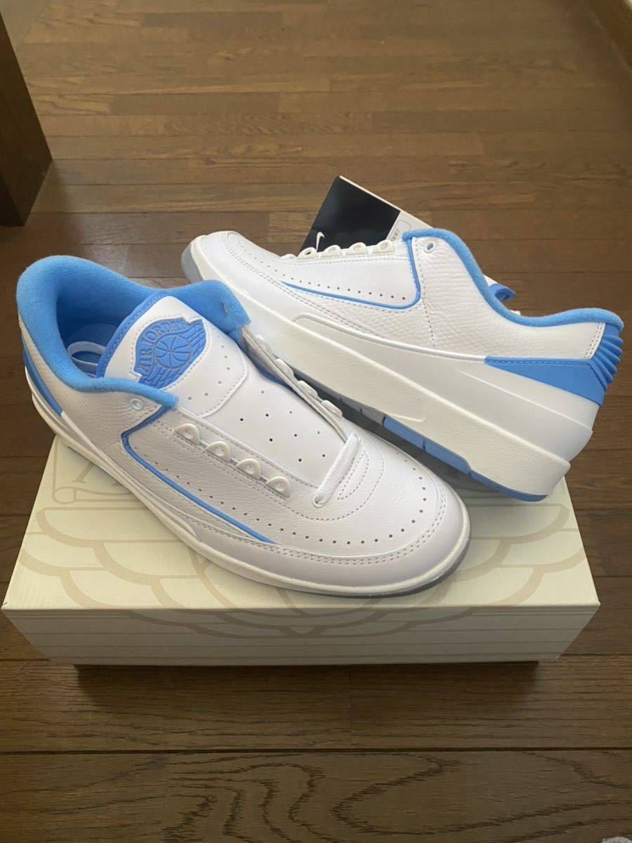 Nike Air Jordan 2 Retro Low University Blue ジョーダン UNC 28㎝ DV9956-104の画像2