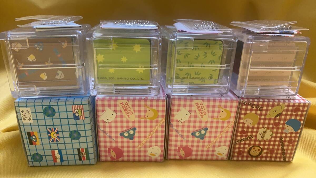 SANRIO キャラクターズBOXコレクション ハンギョドン お寿司のもんきち ザシキブタ キーホルダー ミニフィギュア _画像4